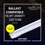 Illuminate Your Interior with New Ballast Compatible T8 LED Tubes